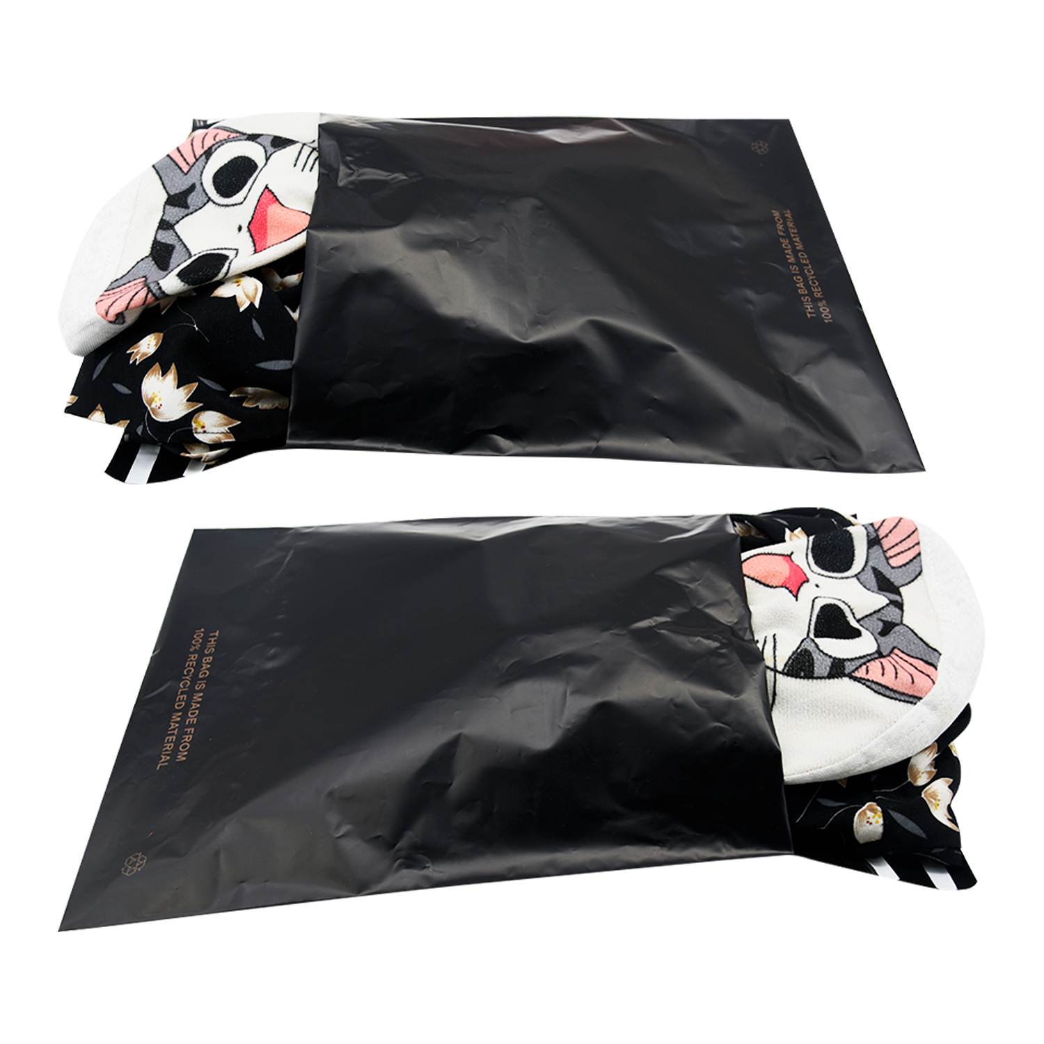 黑色可回收PE快遞袋定製(圖8)