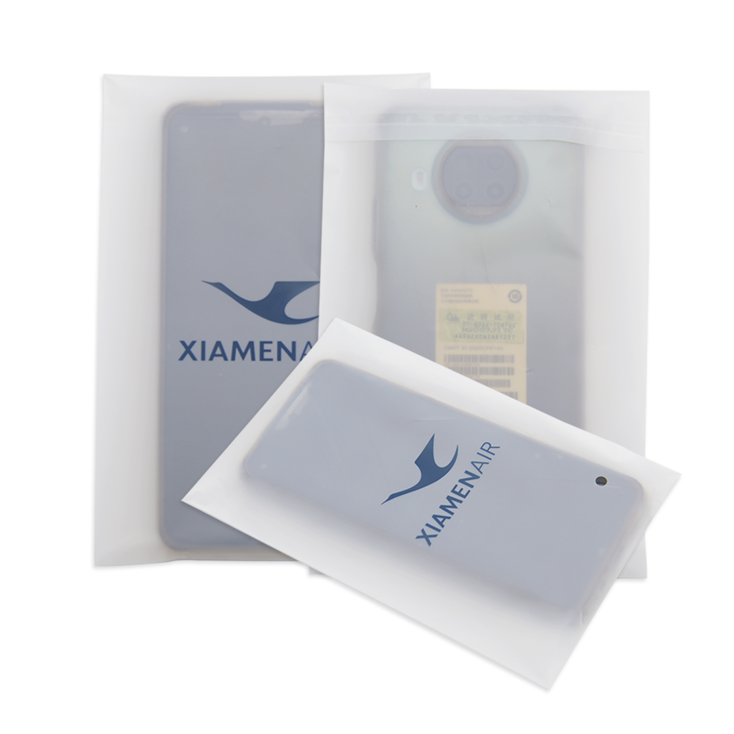 小米品（pǐn）牌智（zhì）能手機CPE磨（mó）砂包（bāo）裝袋定製項目(圖1)